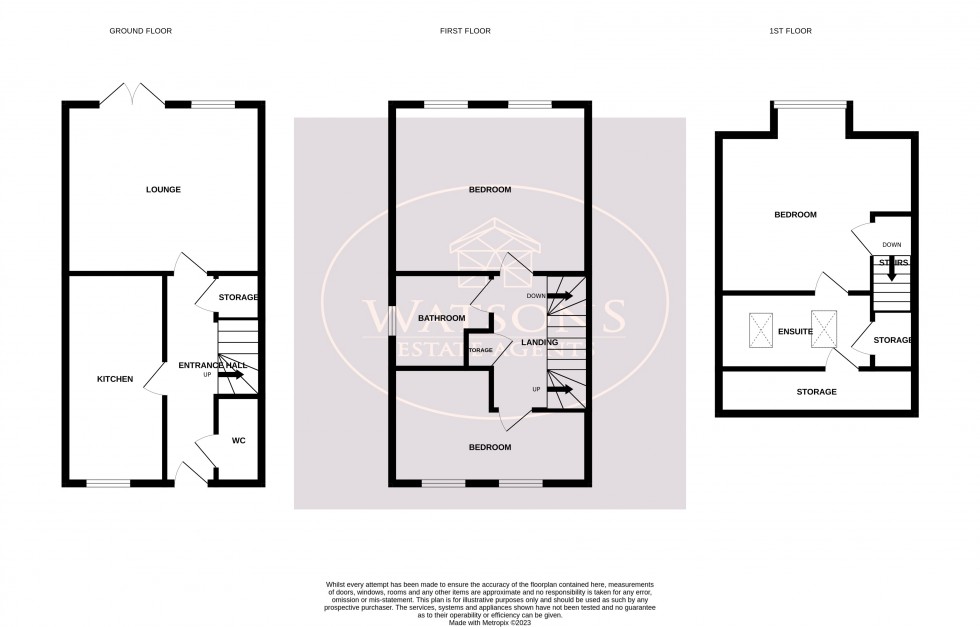 Floorplan for Eastwood, Nottingham