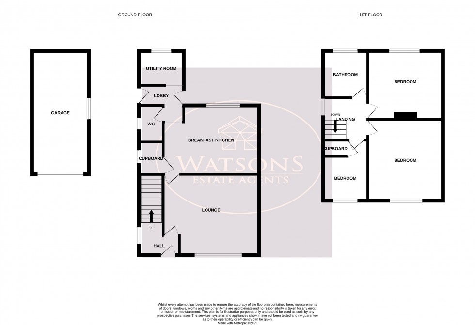Floorplan for Nuthall, Nottingham