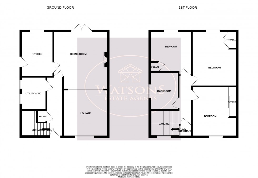 Floorplan for Kimberley, Nottingham