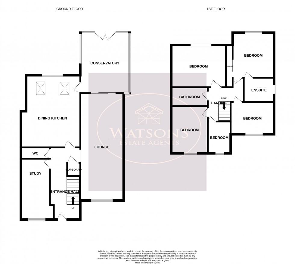 Floorplan for Awsworth, Nottingham