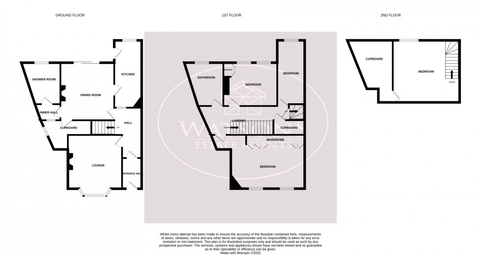 Floorplan for Hucknall, Nottingham