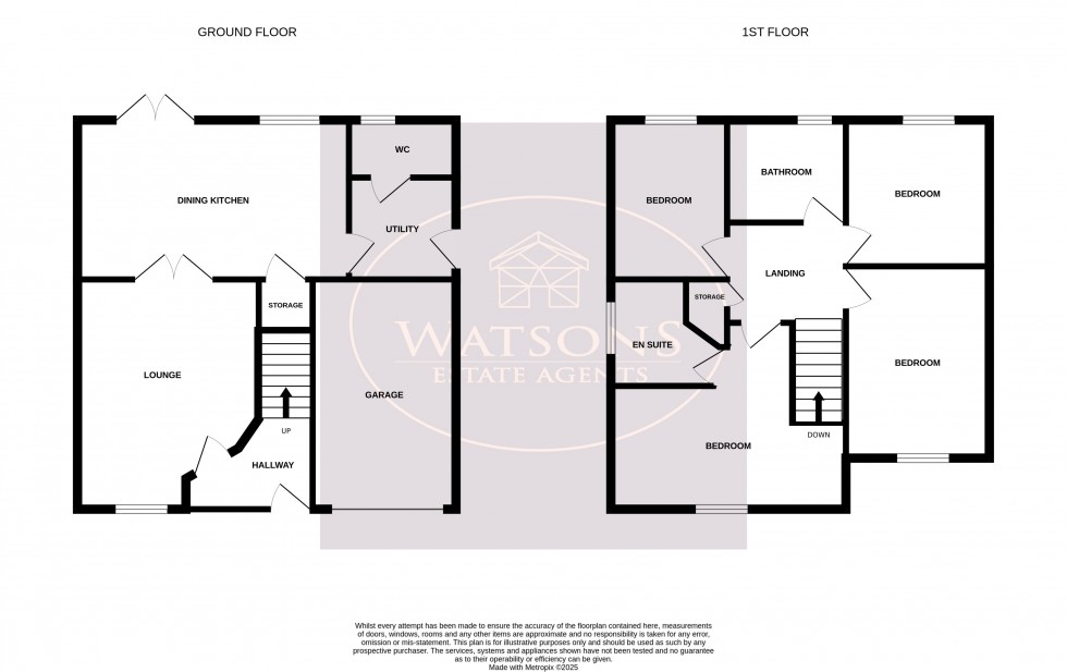 Floorplan for Eastwood, Nottingham