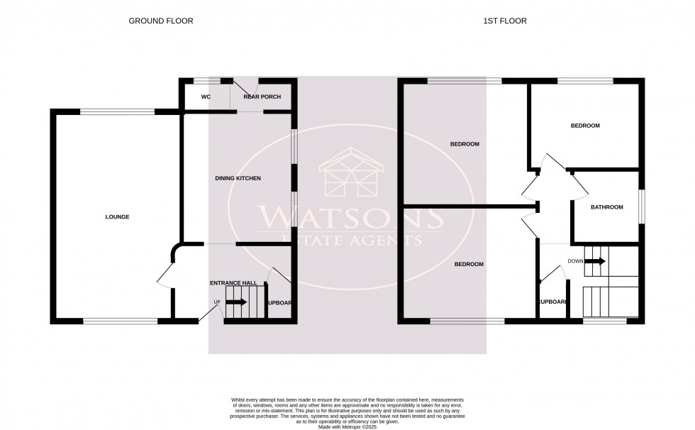 Floorplan for Langley Mill, Nottingham, Derbyshire