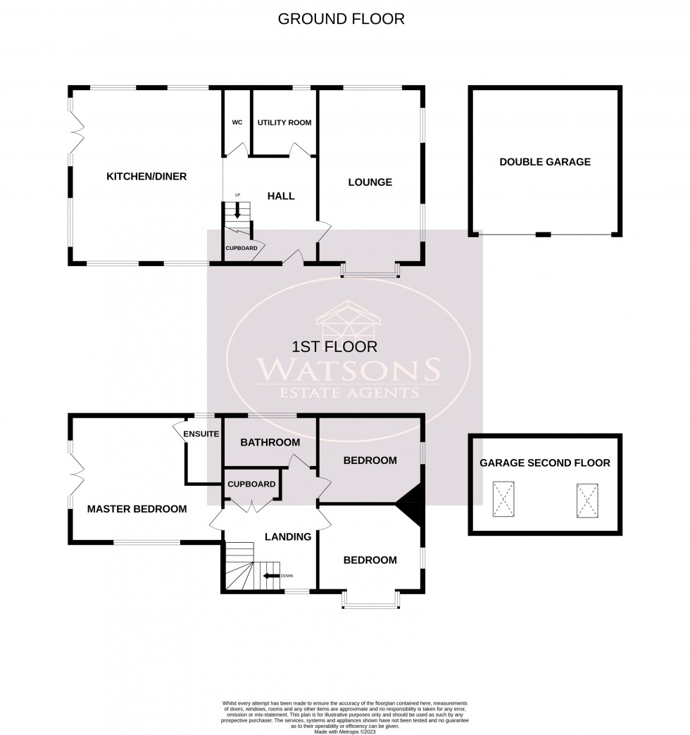 Floorplan for Brinsley, Nottingham