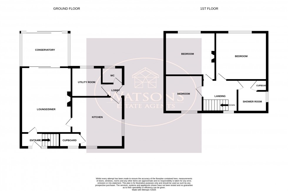 Floorplan for Kimberley, Nottingham