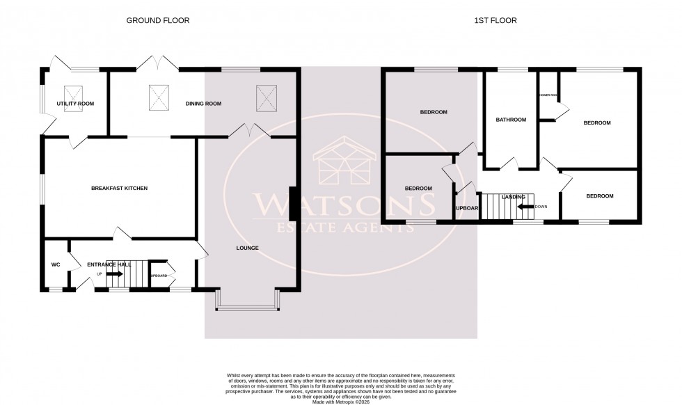 Floorplan for Giltbrook, Nottinghamshire