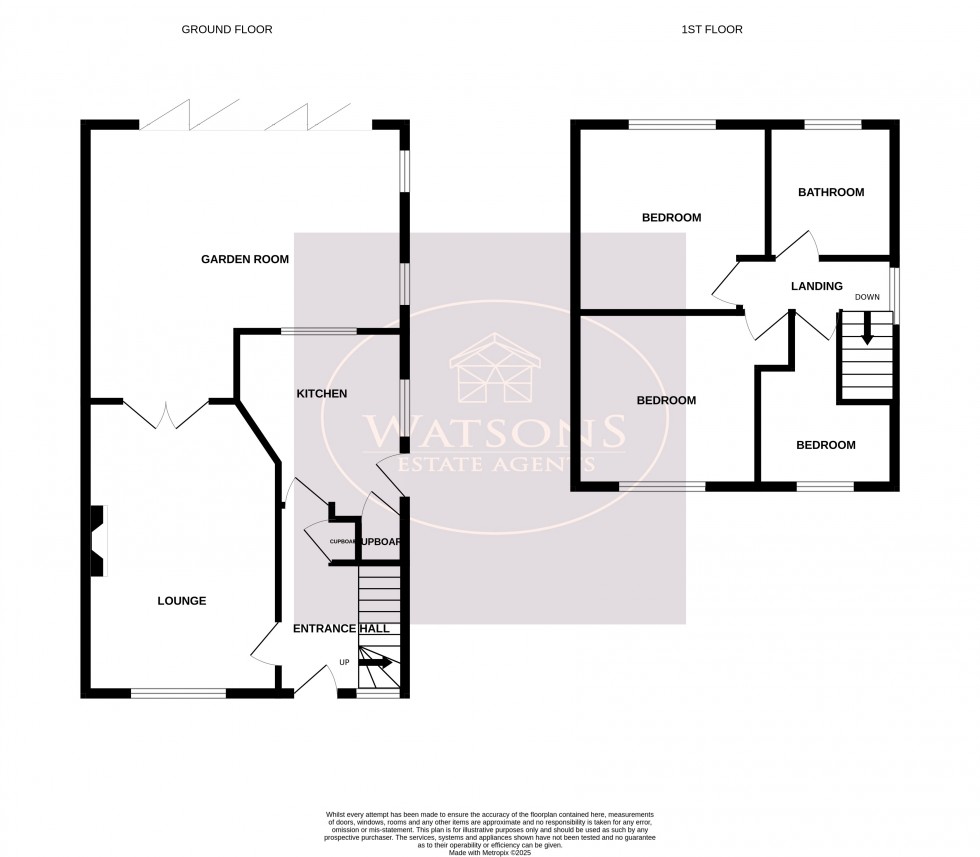 Floorplan for Kimberley, Nottingham