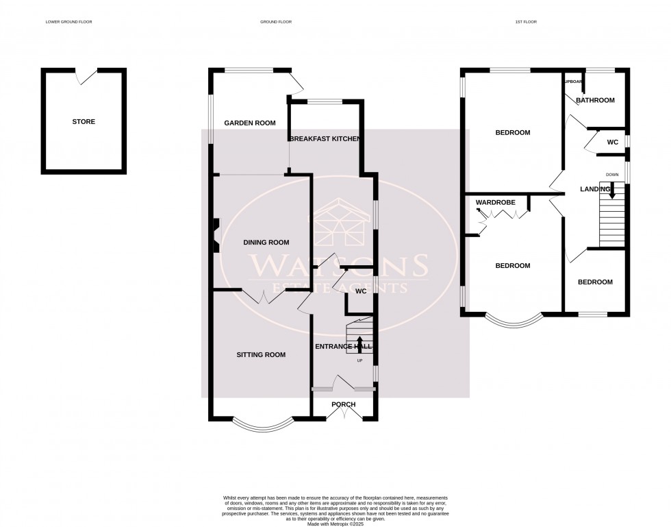 Floorplan for Nuthall, Nottingham