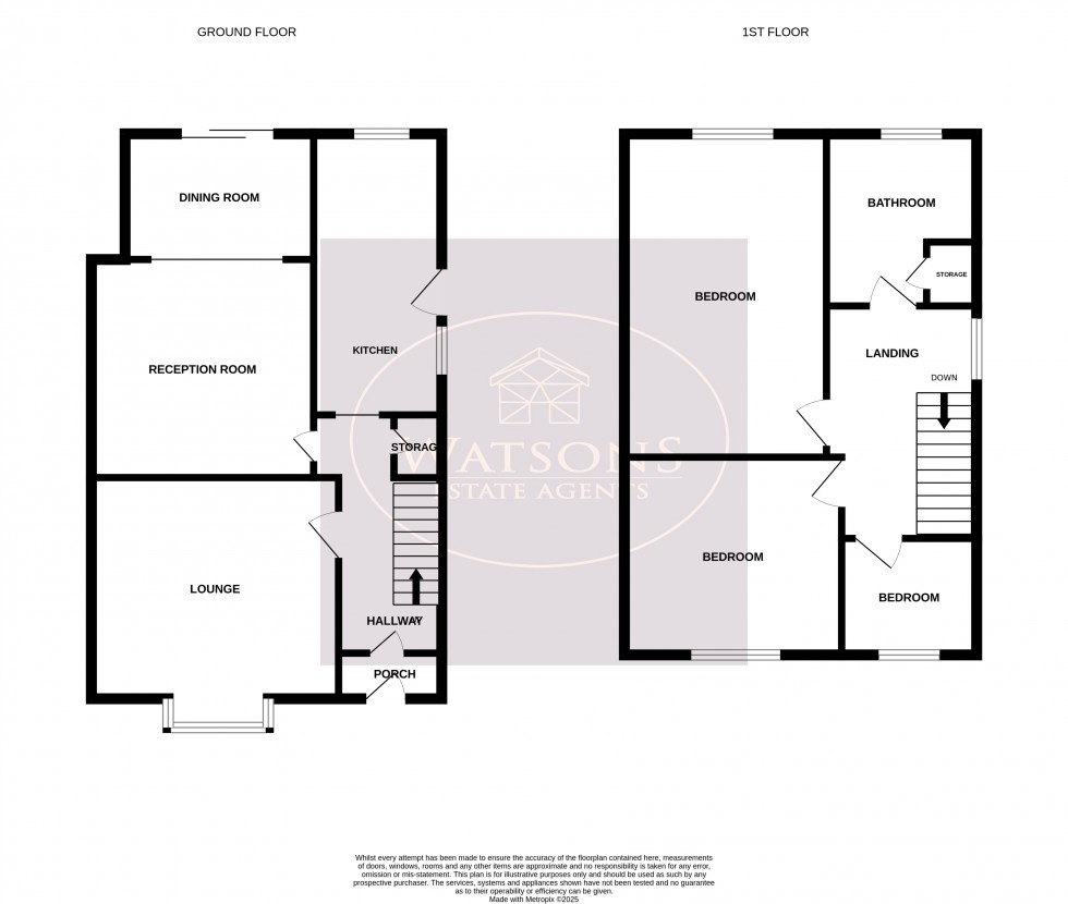 Floorplan for Eastwood, Nottingham