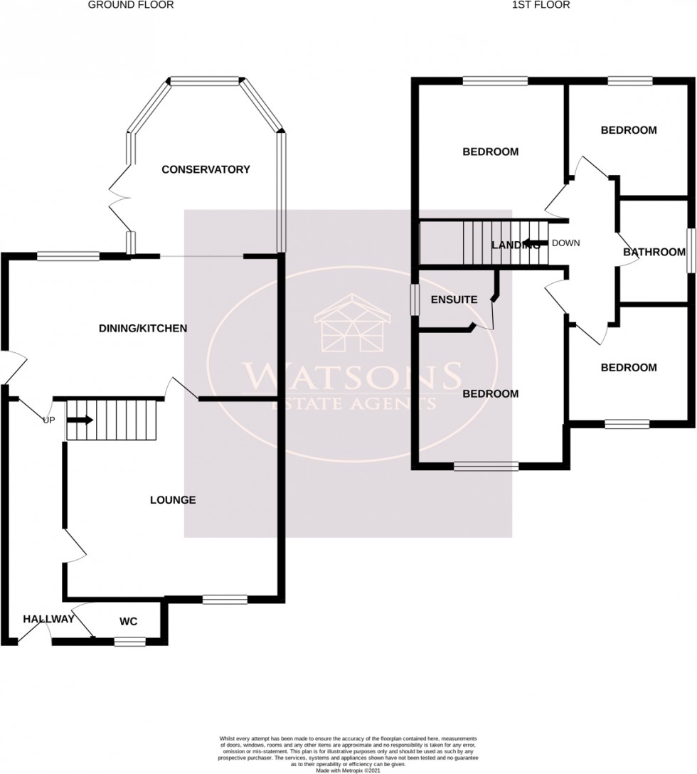 Floorplan for Kimberley, Nottingham