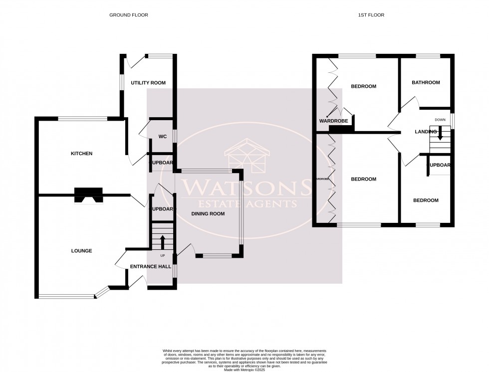 Floorplan for Nuthall, Nottingham