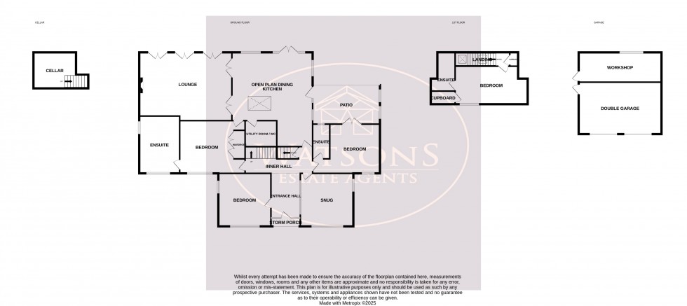 Floorplan for Nuthall, Nottingham