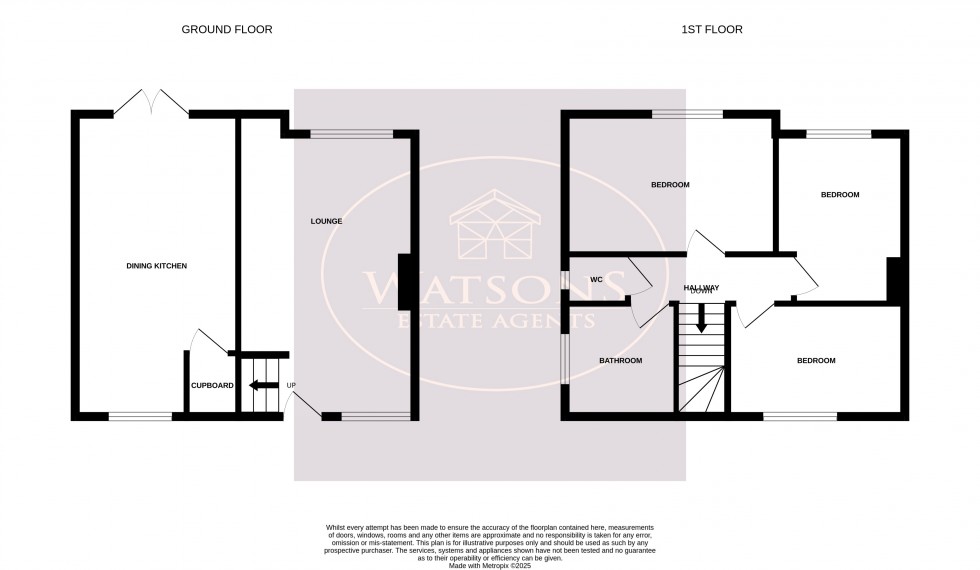 Floorplan for Eastwood, Nottingham