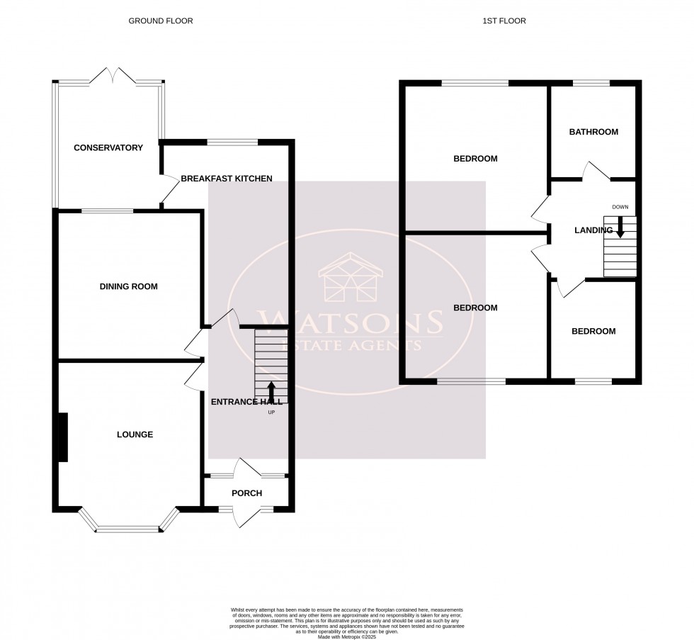 Floorplan for Kimberley, Nottingham