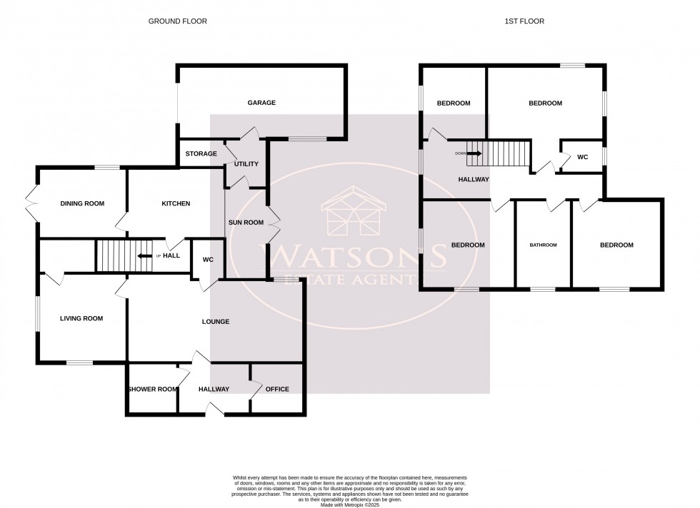 Floorplan for Trowell, Nottingham