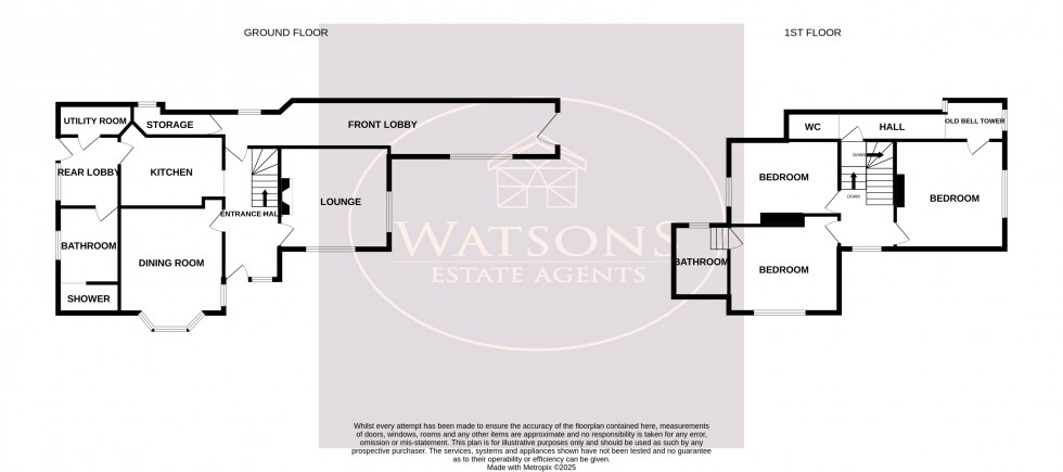 Floorplan for Brinsley, Nottingham