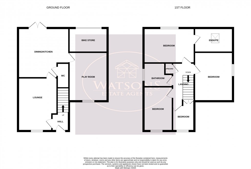 Floorplan for Kimberley, Nottingham