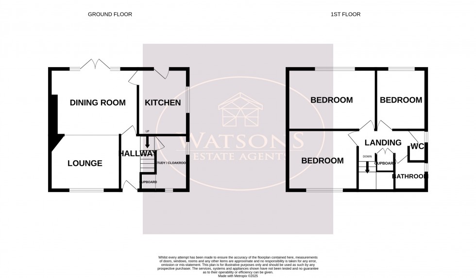 Floorplan for Eastwood, Nottingham