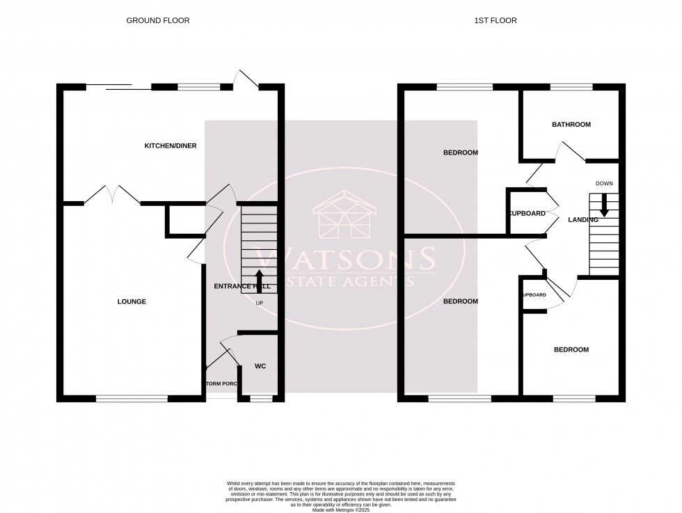 Floorplan for Highbury Walk, Nottingham