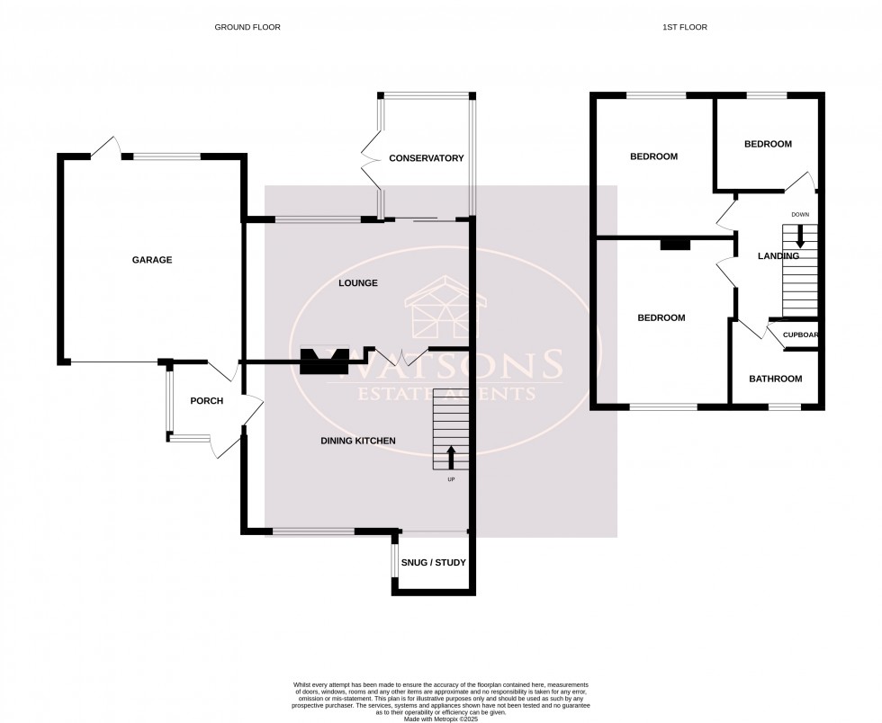 Floorplan for Newthorpe, Nottingham