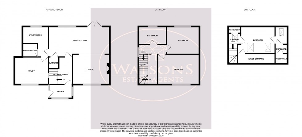 Floorplan for Eastwood, Nottingham