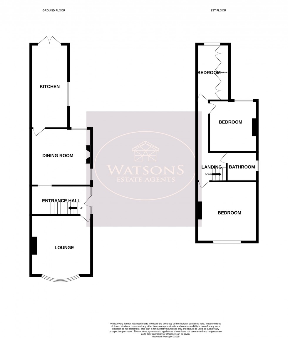 Floorplan for Nuthall, Nottingham