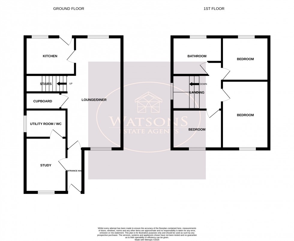 Floorplan for Kimberley, Nottingham