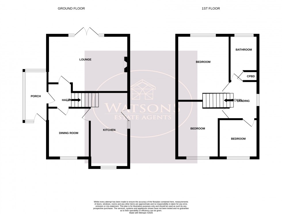 Floorplan for Newthorpe, Nottingham