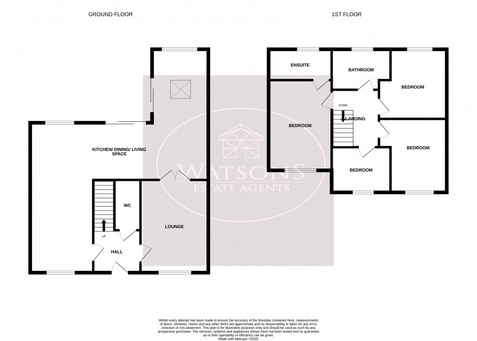 Floorplan for Springfield Drive, Nottingham