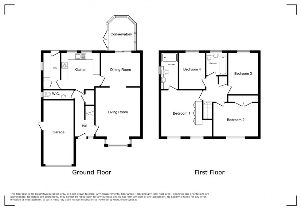 Floorplan for Nuthall, Nottingham
