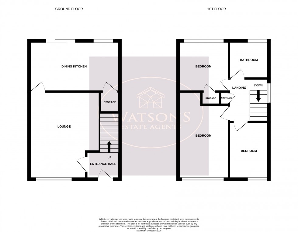 Floorplan for Bowlwell Avenue, Nottingham