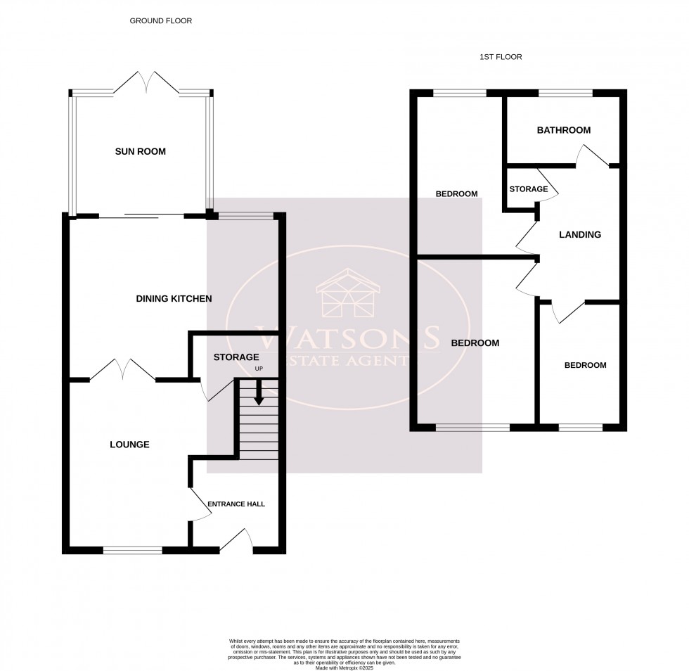 Floorplan for Selston, Nottingham