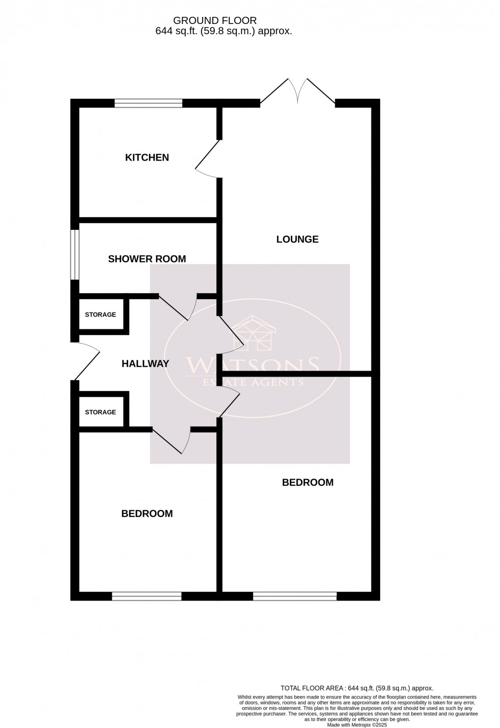 Floorplan for Selston, Nottingham