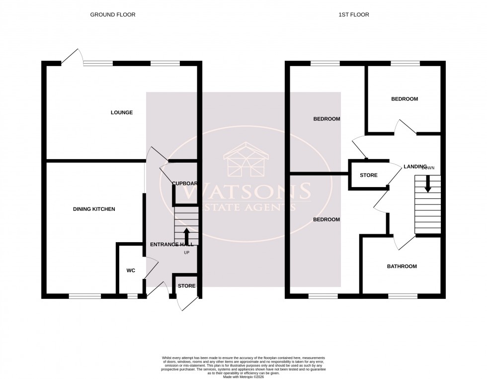 Floorplan for Kimberley, Nottingham