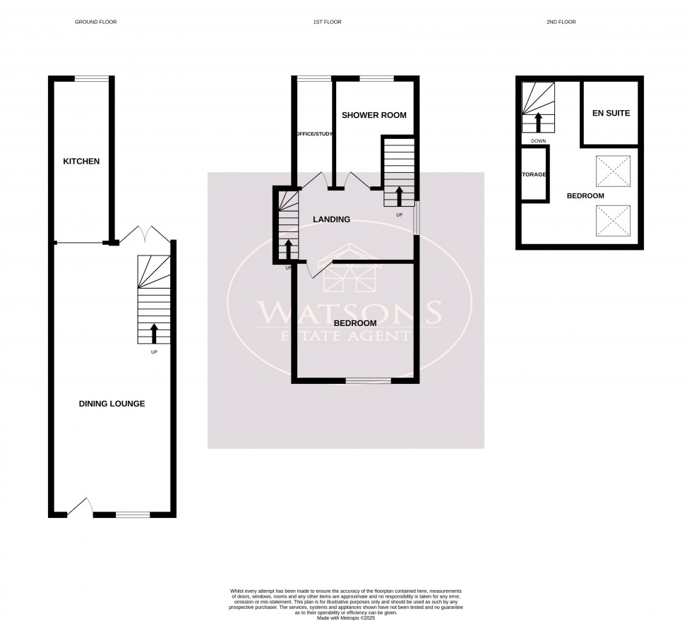 Floorplan for Pinxton, Nottingham, Derbyshire