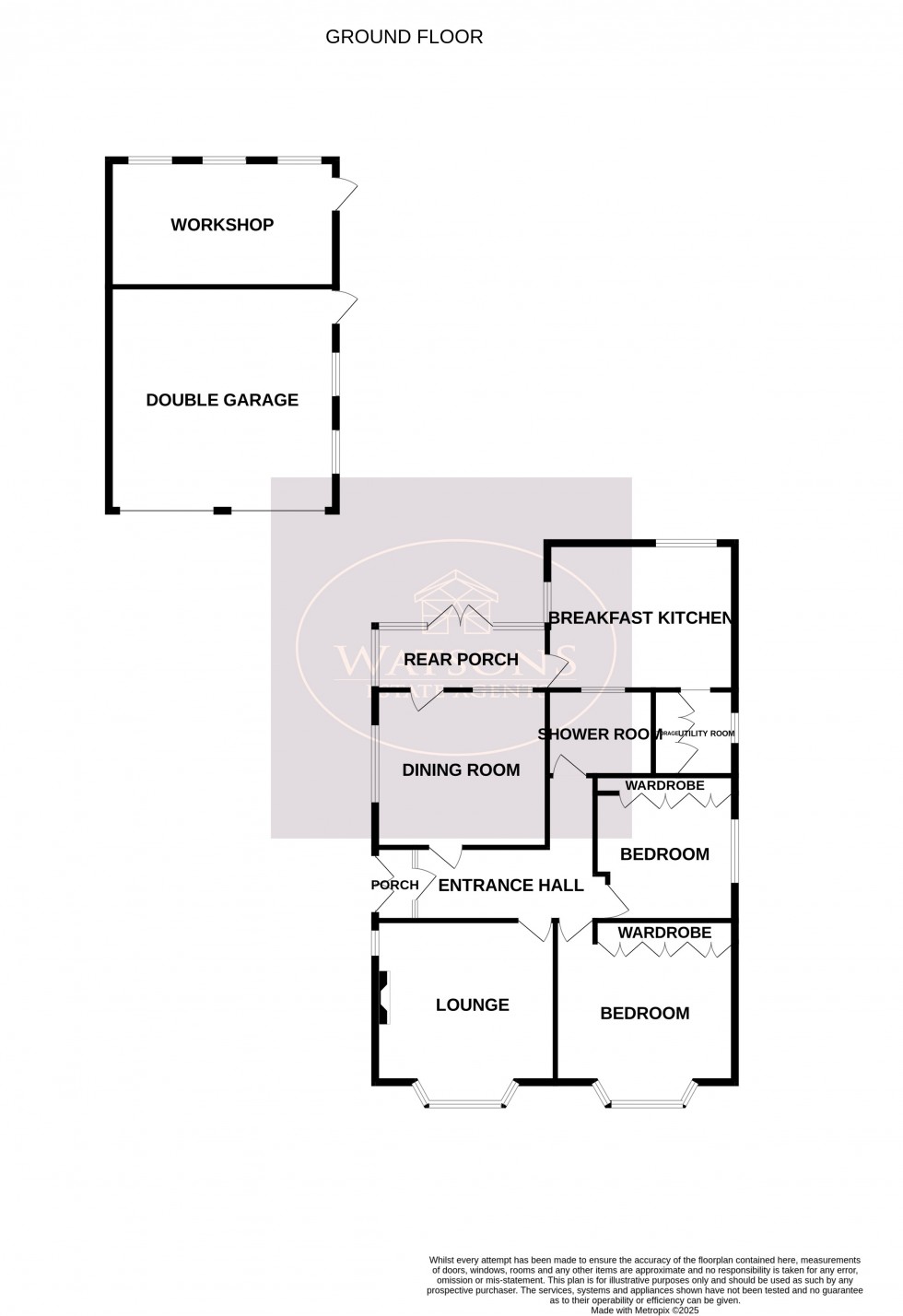 Floorplan for Jacksdale, Nottingham