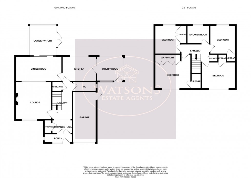 Floorplan for Nuthall, Nottingham
