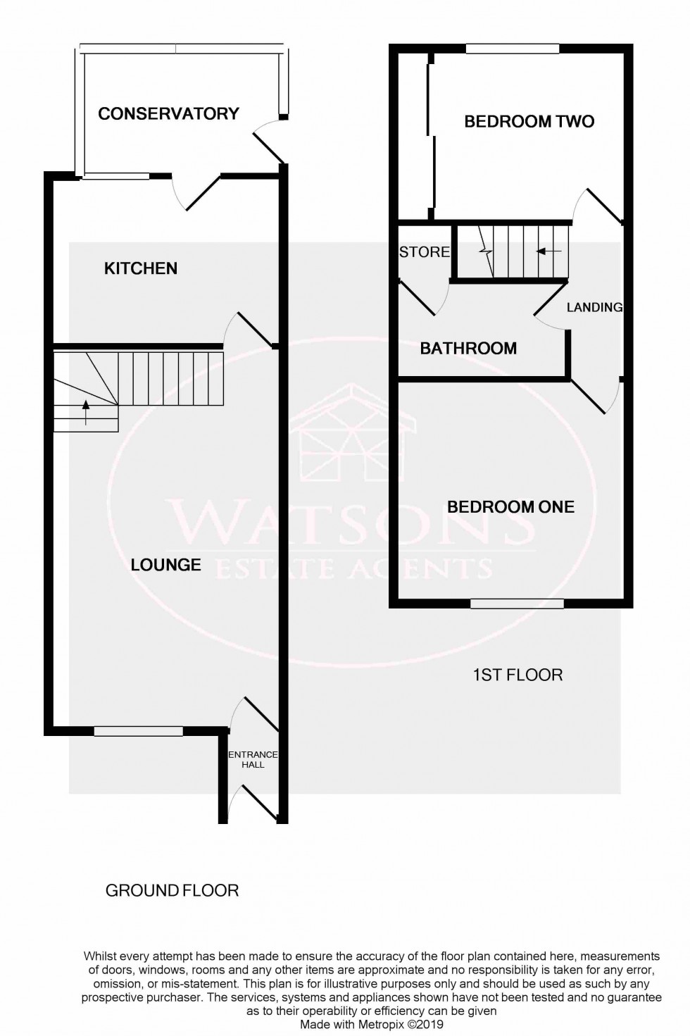 Floorplan for Newthorpe, Nottingham