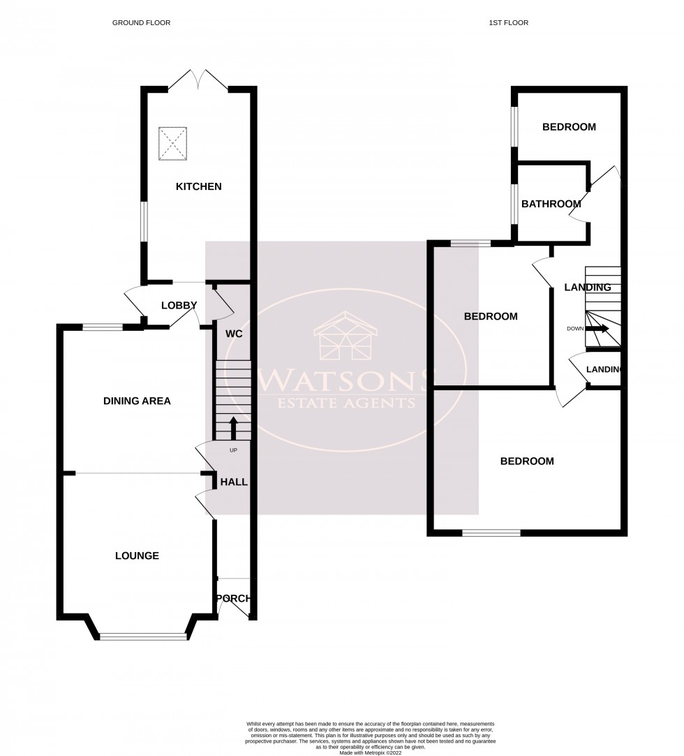 Floorplan for Eastwood, Nottingham