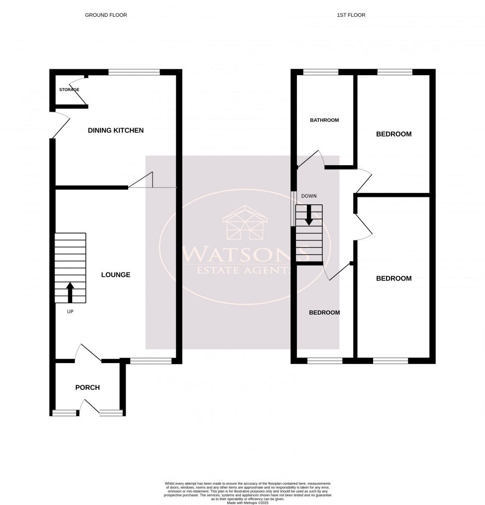 Floorplan for Eastwood, Nottingham