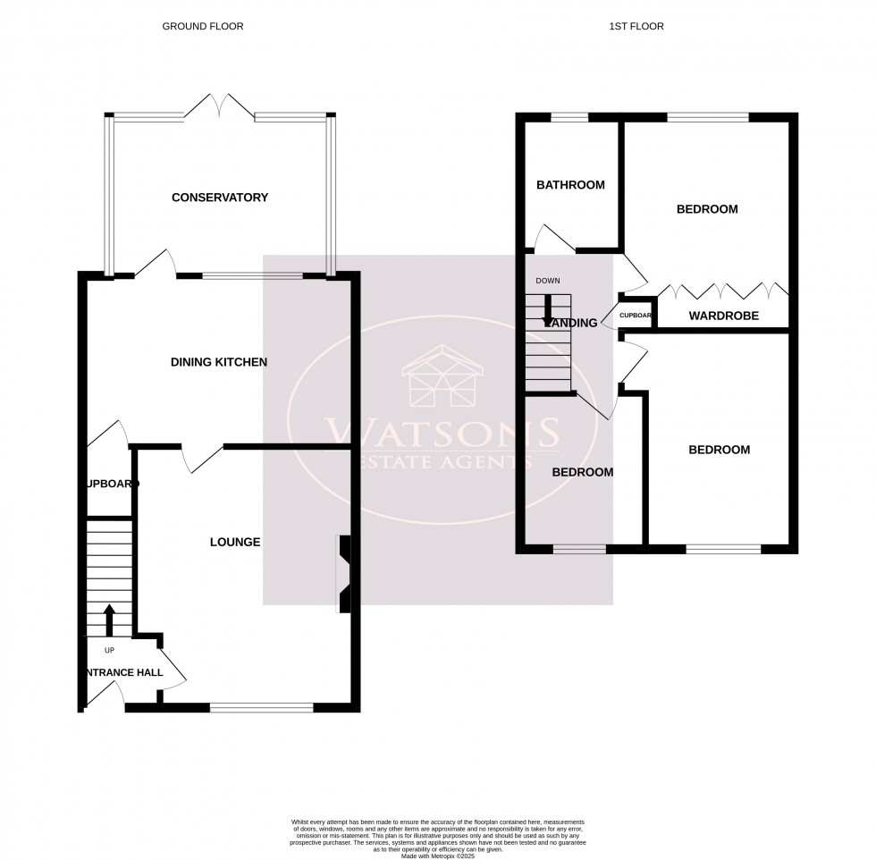 Floorplan for Eastwood, Nottingham