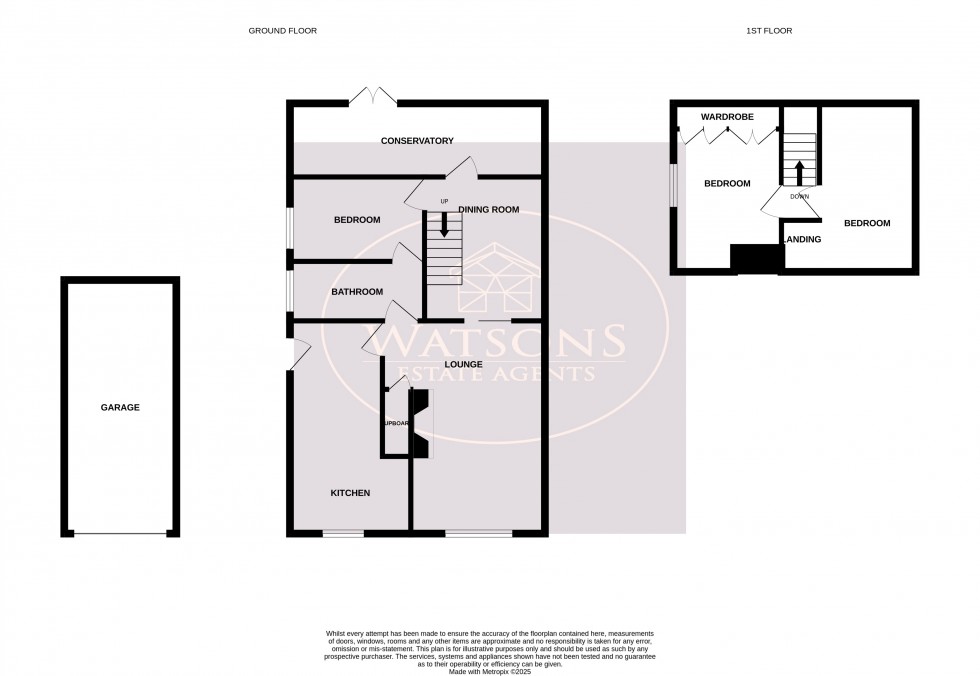 Floorplan for Eastwood, Nottingham