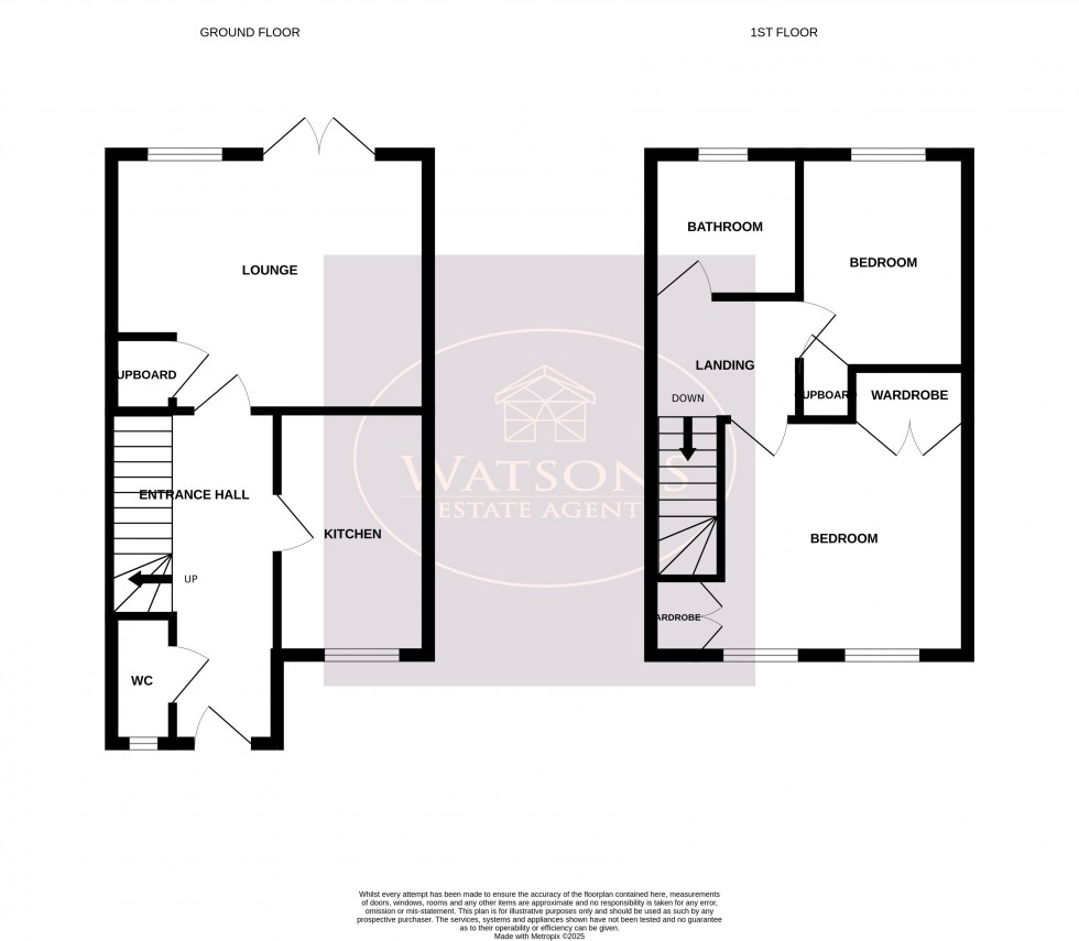 Floorplan for Riddings, Alfreton, Derbyshire