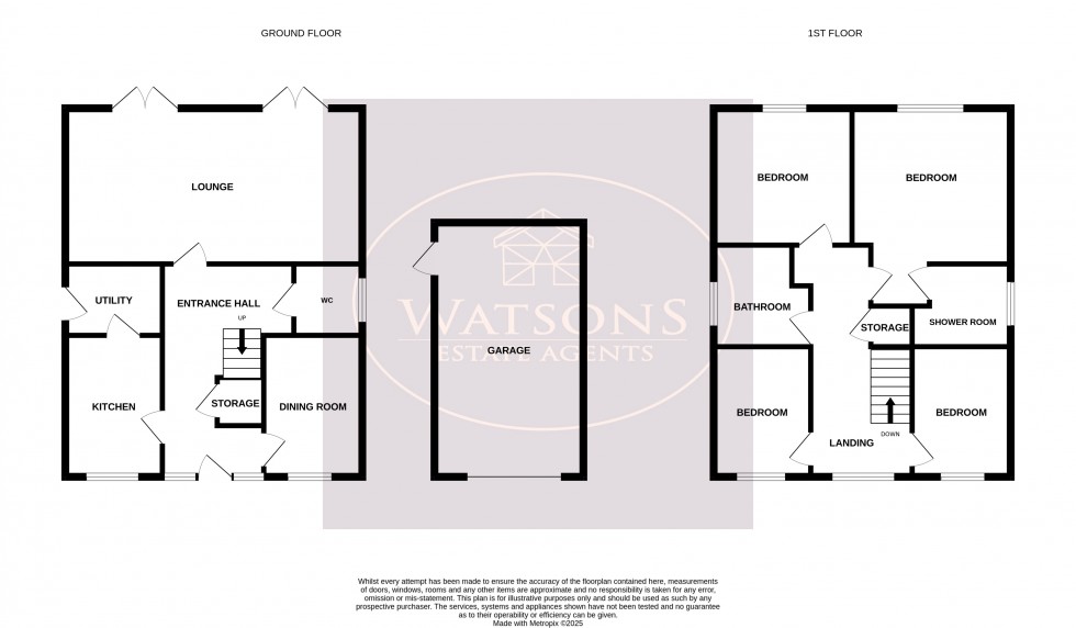 Floorplan for Leander Close, Sutton-in-Ashfield, Nottinghamshire