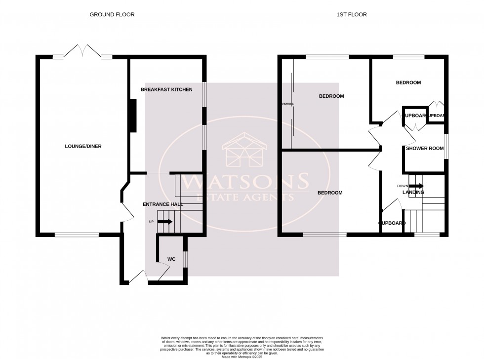 Floorplan for Langley Mill, Nottingham, Derbyshire