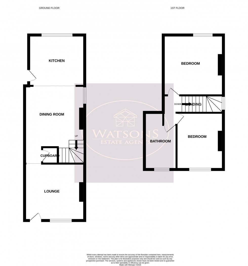 Floorplan for Brinsley, Nottingham