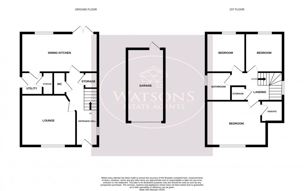 Floorplan for Eastwood, Nottingham