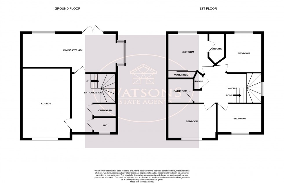 Floorplan for Nuthall, Nottingham