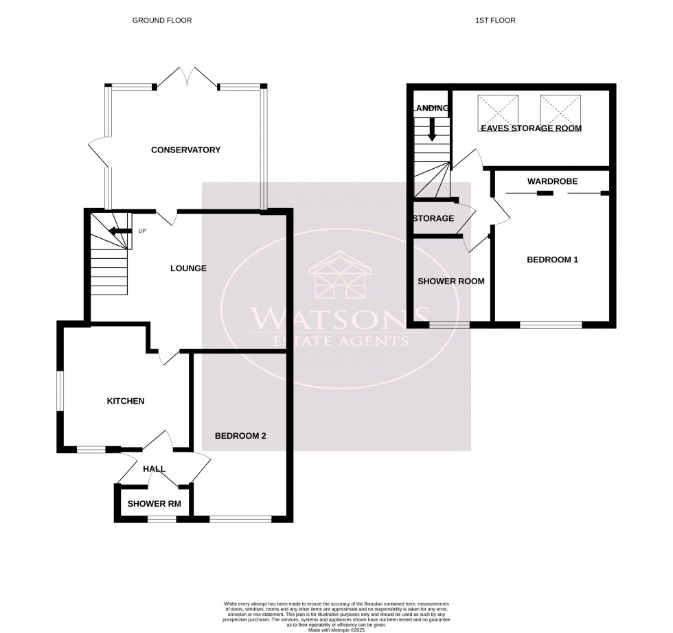 Floorplan for Nuthall, Nottingham