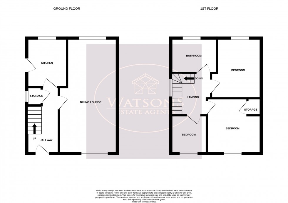 Floorplan for Newthorpe, Nottingham